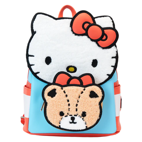 Loungefly | Sac à Dos - Hello Kitty & Tiny Chum Bear Sherpa Shack à Sauce