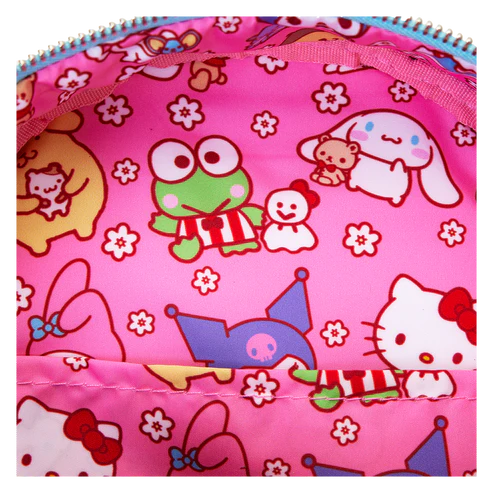 Loungefly | Sac à Dos - Hello Kitty & Tiny Chum Bear Sherpa Shack à Sauce