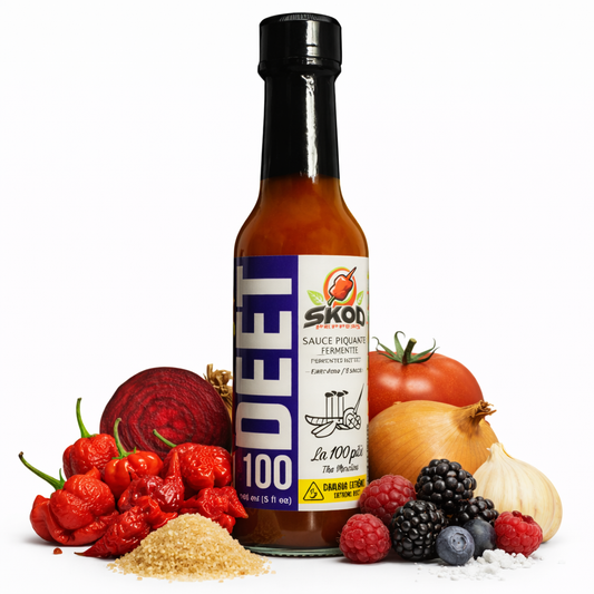 SKOD Peppers | DËËT 100 - La 100pitié Shack à Sauce