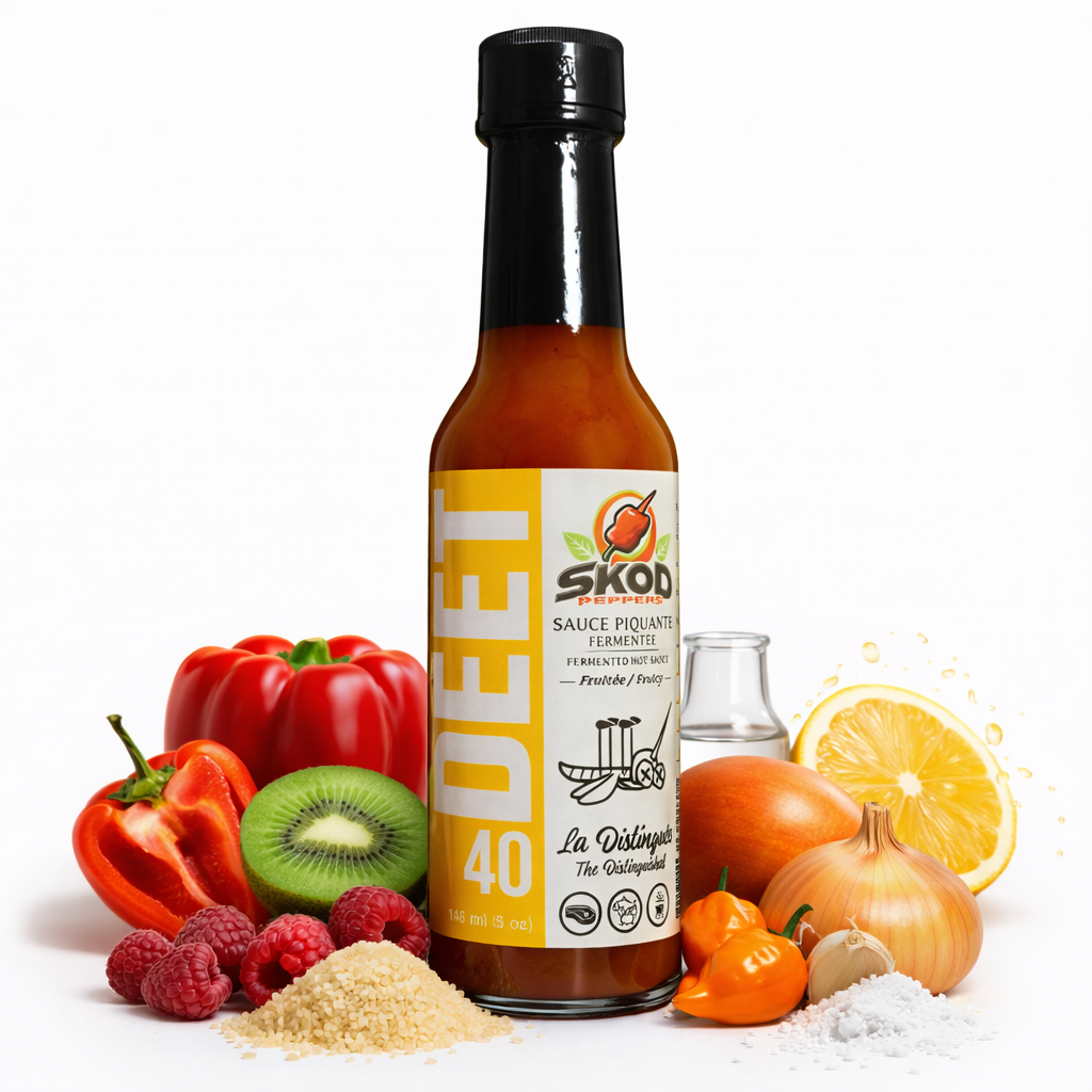 SKOD Peppers | DËËT 40 - La Distinguée Shack à Sauce