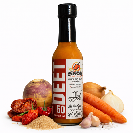 SKOD Peppers | DËËT 50 - La Fumigène Shack à Sauce