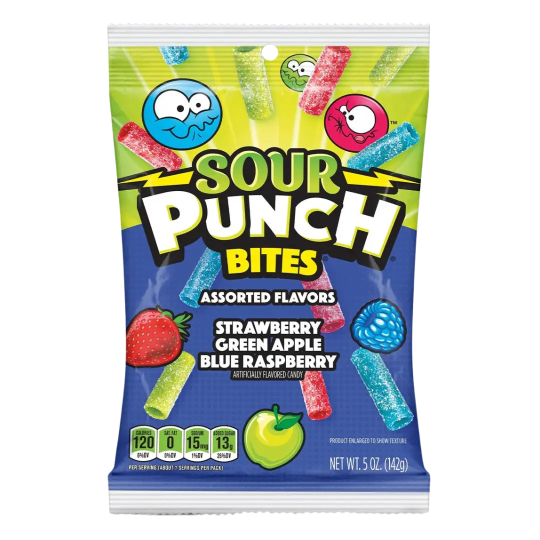 Sour Punch | Bites - Assorted Flavors Shack à Sauce