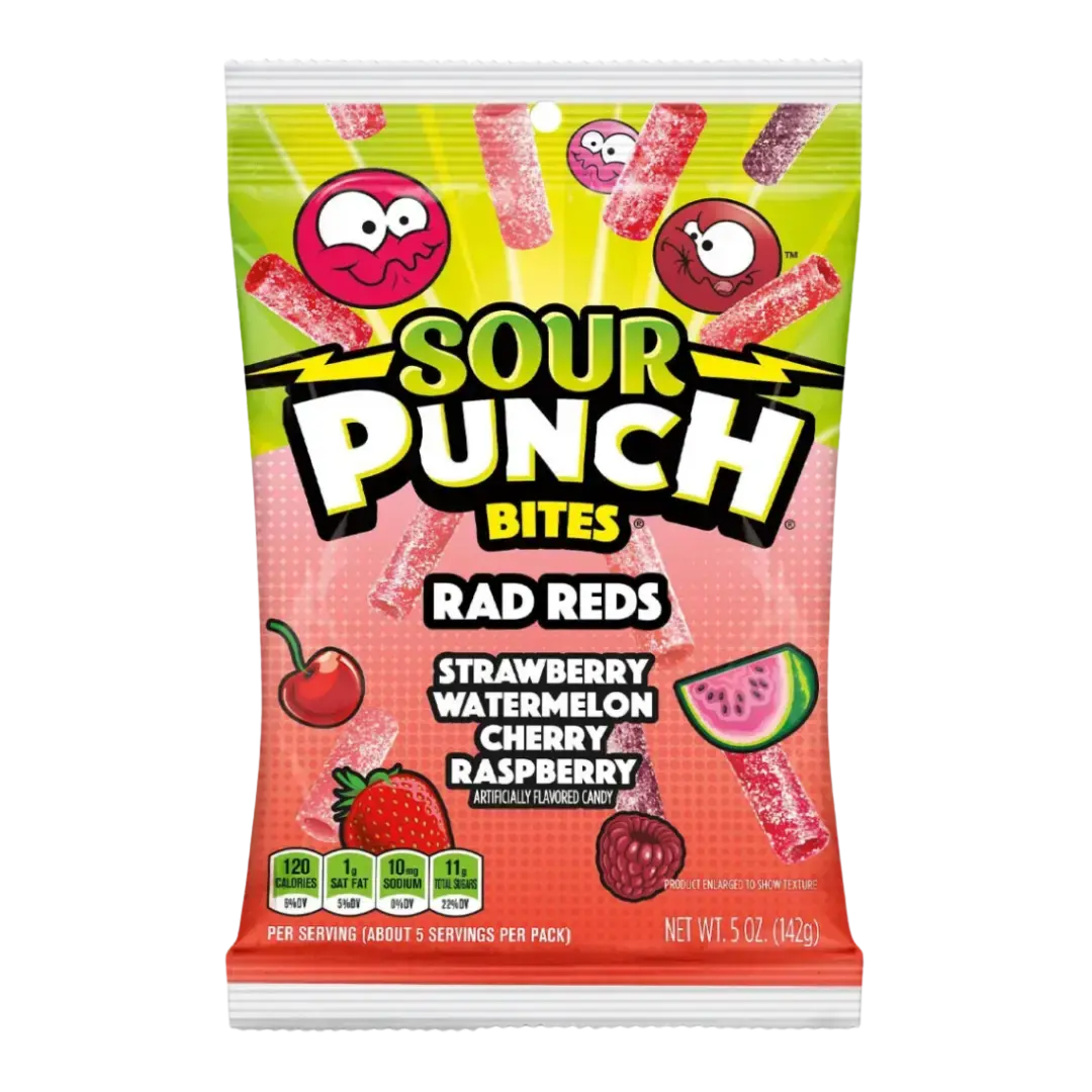 Sour Punch | Bites -Rad Reds Shack à Sauce