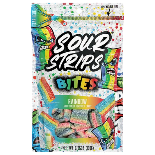 Sour Strips | Bites - Rainbow Shack à Sauce