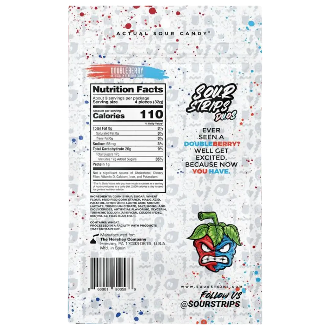 Sour Strips | Doubleberry Shack à Sauce