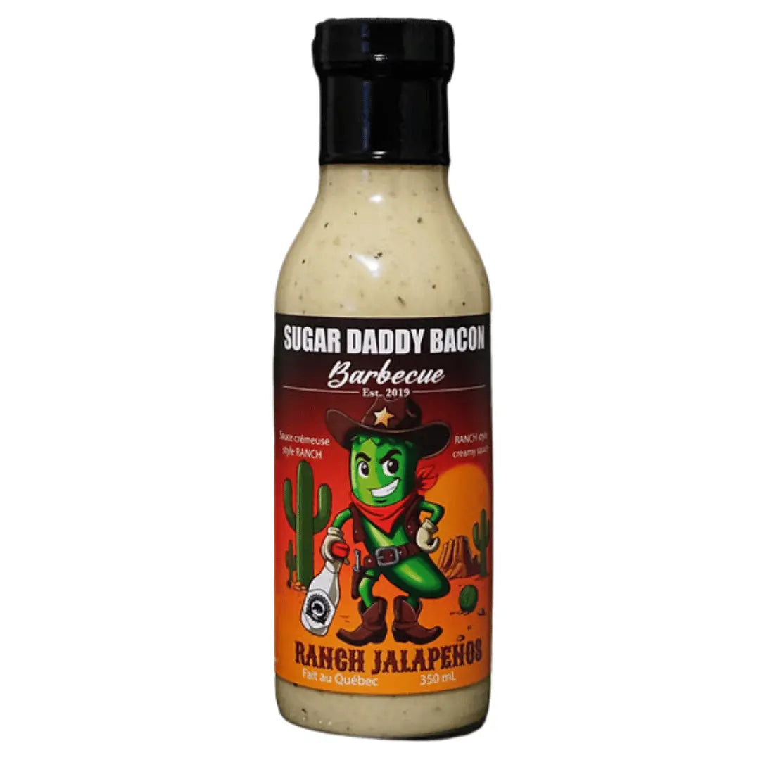 Sugar Daddy Bacon | Barbecue Ranch Jalapenos Shack à Sauce