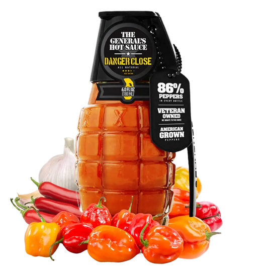 The Generals Hot Sauce | Danger Close Shack à Sauce