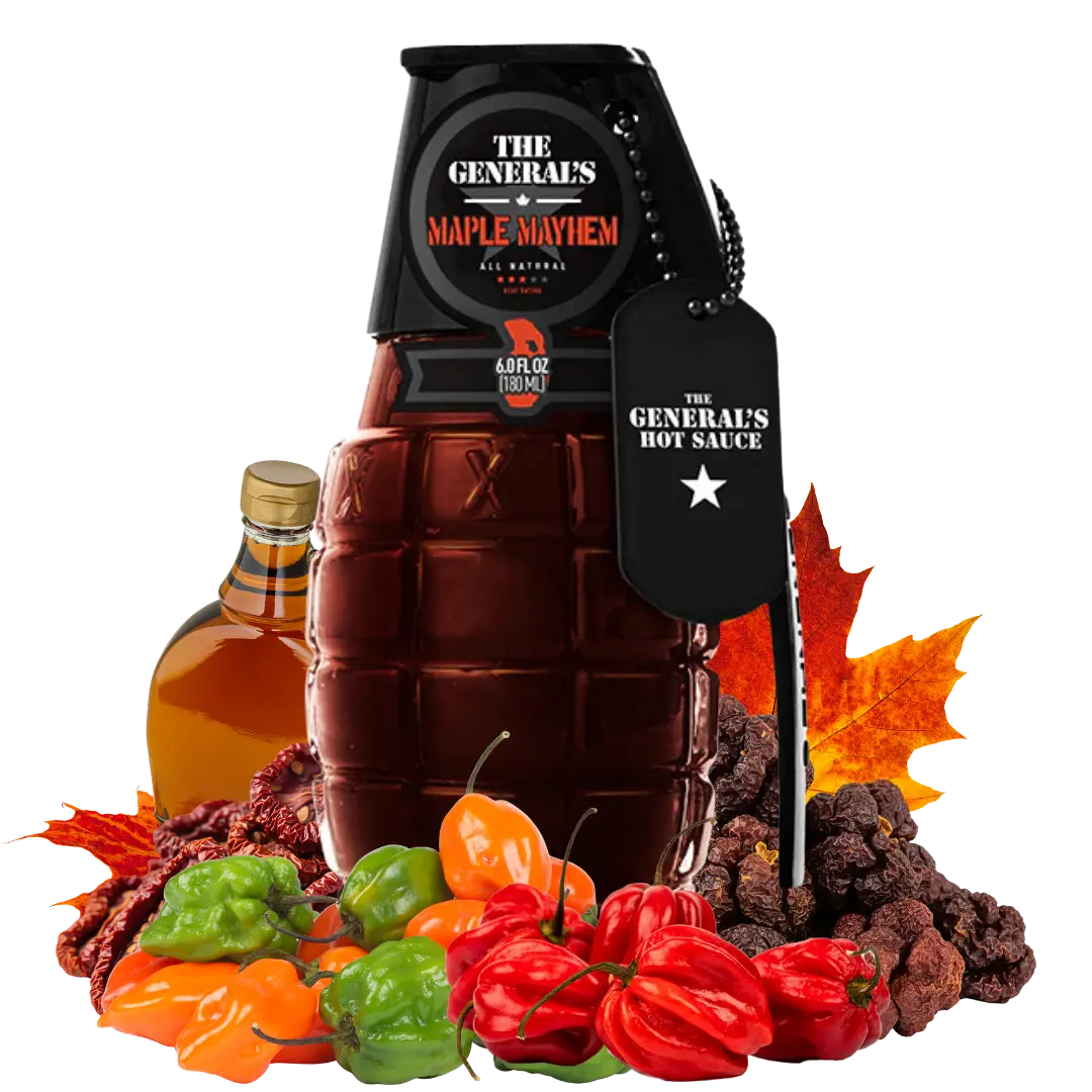 The Generals Hot Sauce | Maple Mayhen Shack à Sauce