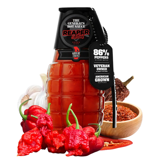 The Generals Hot Sauce | Reaper Actual Shack à Sauce