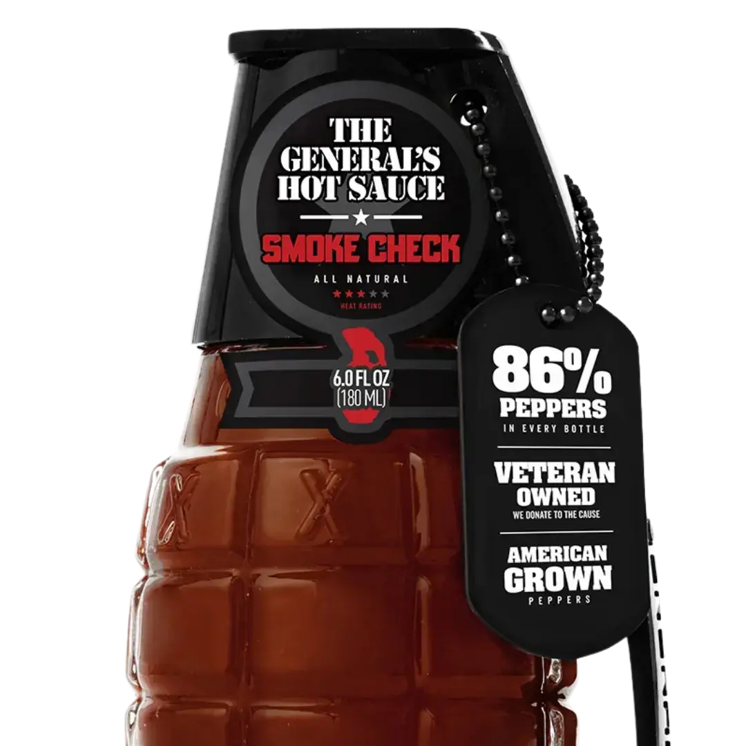 The Generals Hot Sauce | Smoke Check Shack à Sauce