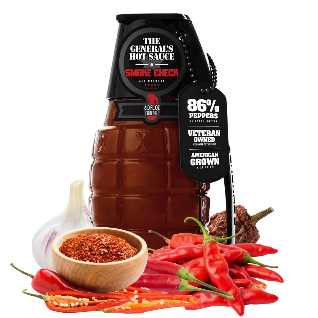 The Generals Hot Sauce | Smoke Check Shack à Sauce