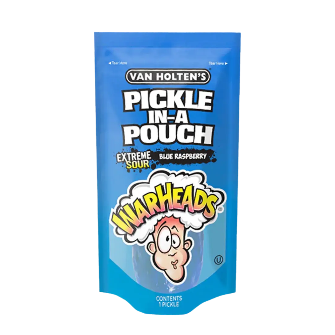 Van Holtens | Jumbo Warheads Blue Raspberry Shack à Sauce