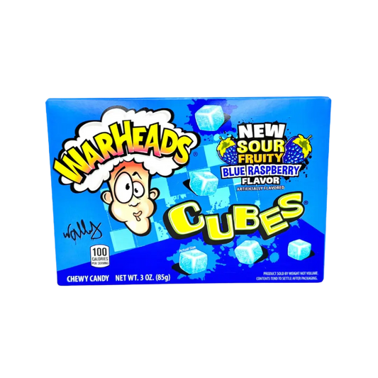 Warheads | Cubes - Blue Raspberry (Box) Shack à Sauce