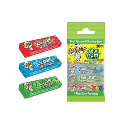 Warheads | Sour Gum - Four Pack Shack à Sauce